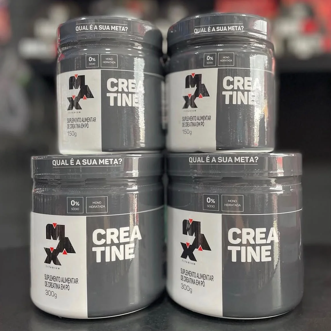 Creatina Monohidratada Max Titanium 300g