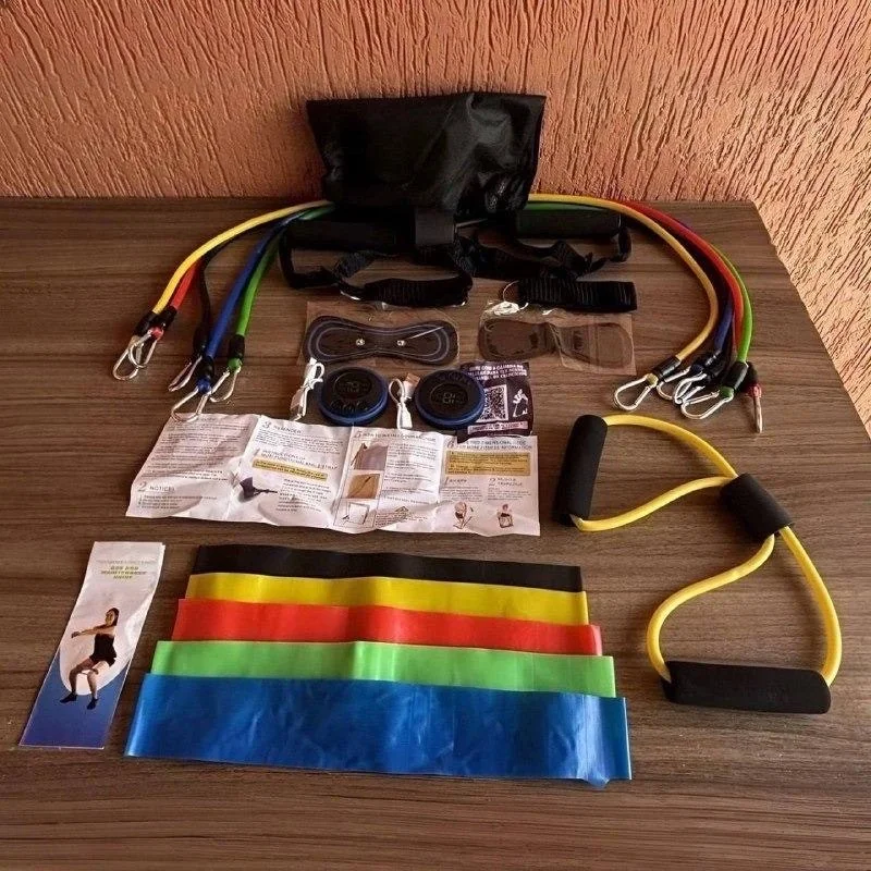 Kit 20 Itens Esportivos Para Treino Em Casa