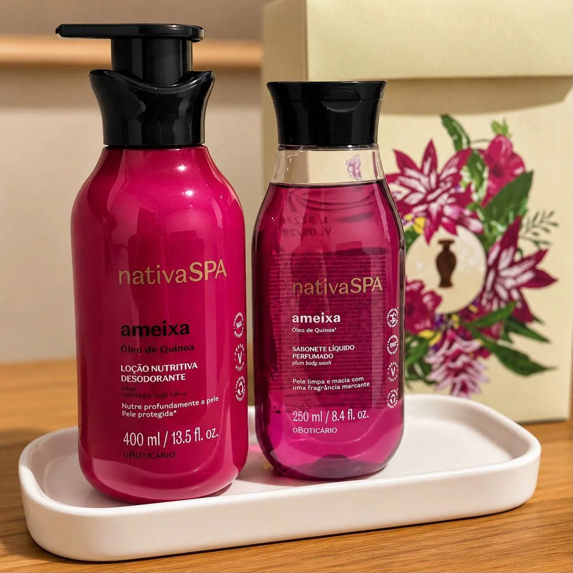 Presente Nativa Spa Ameixa O Boticário