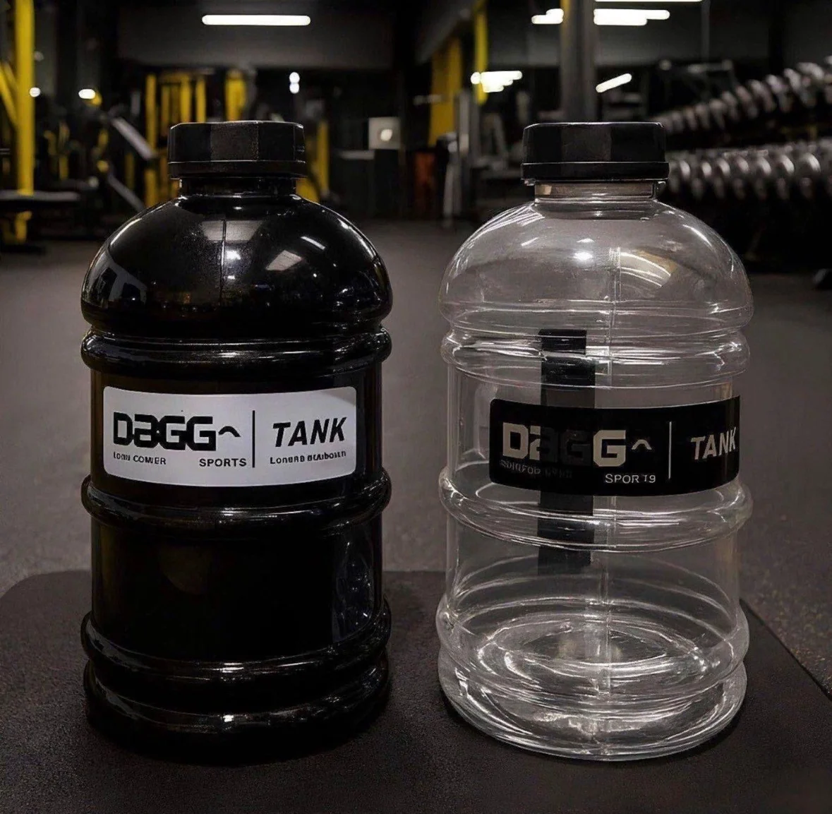 Kit 2 Garrafas Galão De Água Dagg Tank 2l