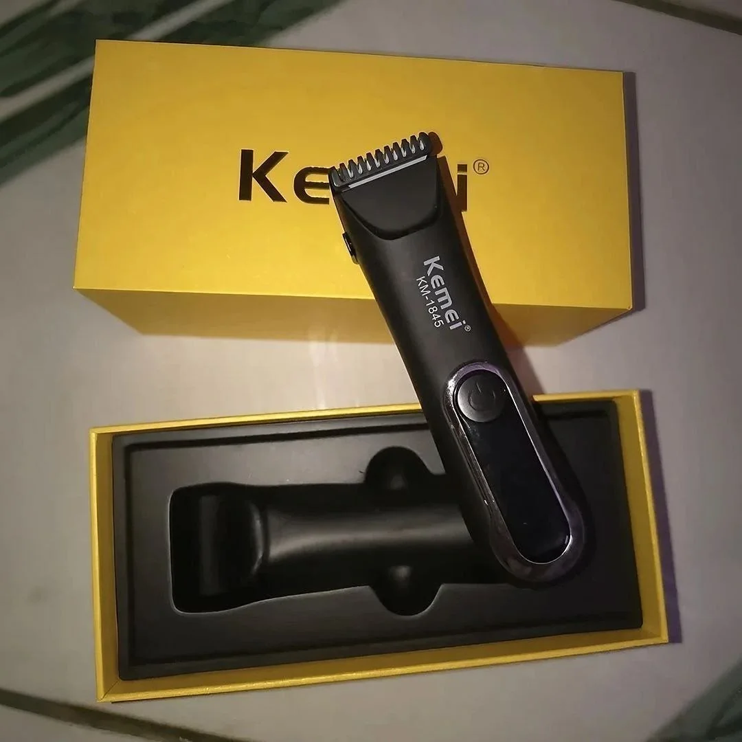 Barbeador Eletrico Depilador Intimo Kemei