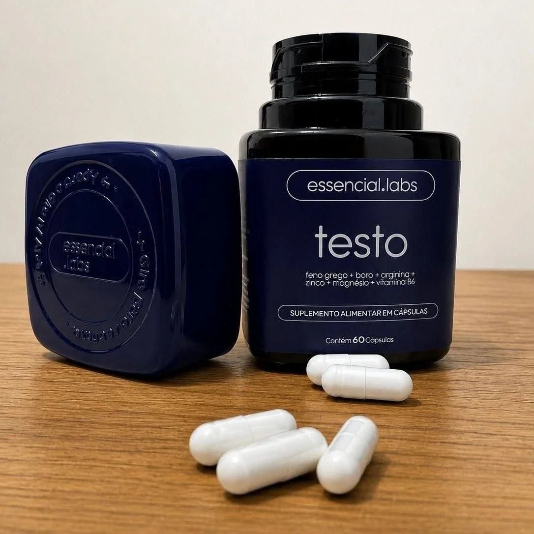 Testo Essencial 60 Cápsulas