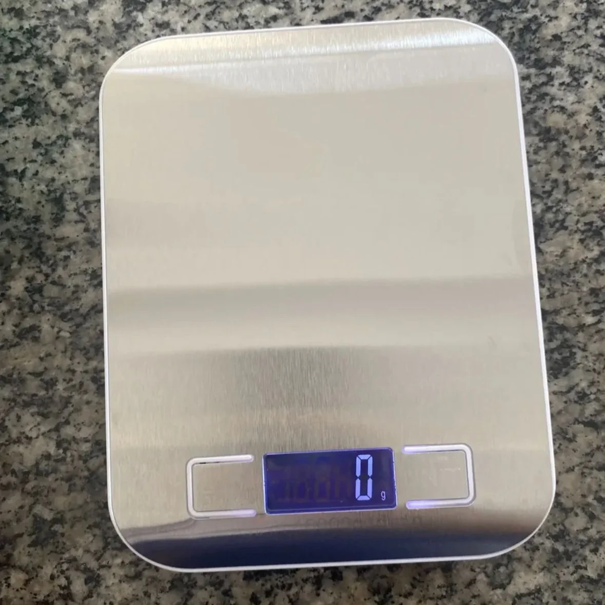 Balança Digital Cozinha Eletrônica Touch 10kg Inox Display Led Lcd