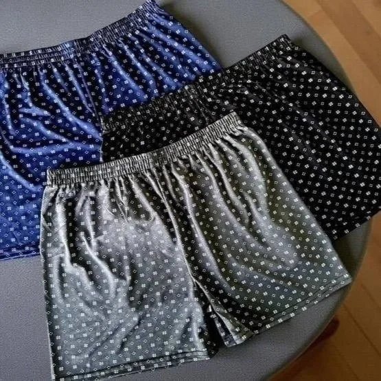 Kit 3 Samba Canção De Liganete Cueca Short Malha Fria Pijama