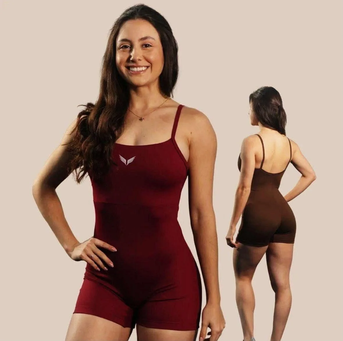 Kit 2 Macaquinho Curto Fitness