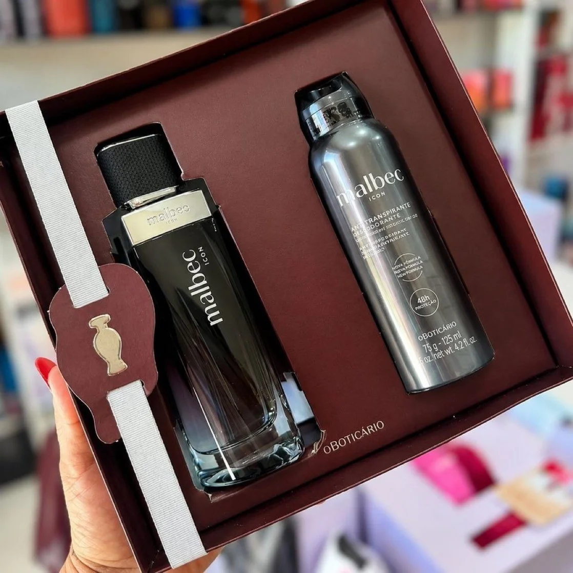 Kit Presente Malbec Icon - Perfume 100ml - Desodorante 75g