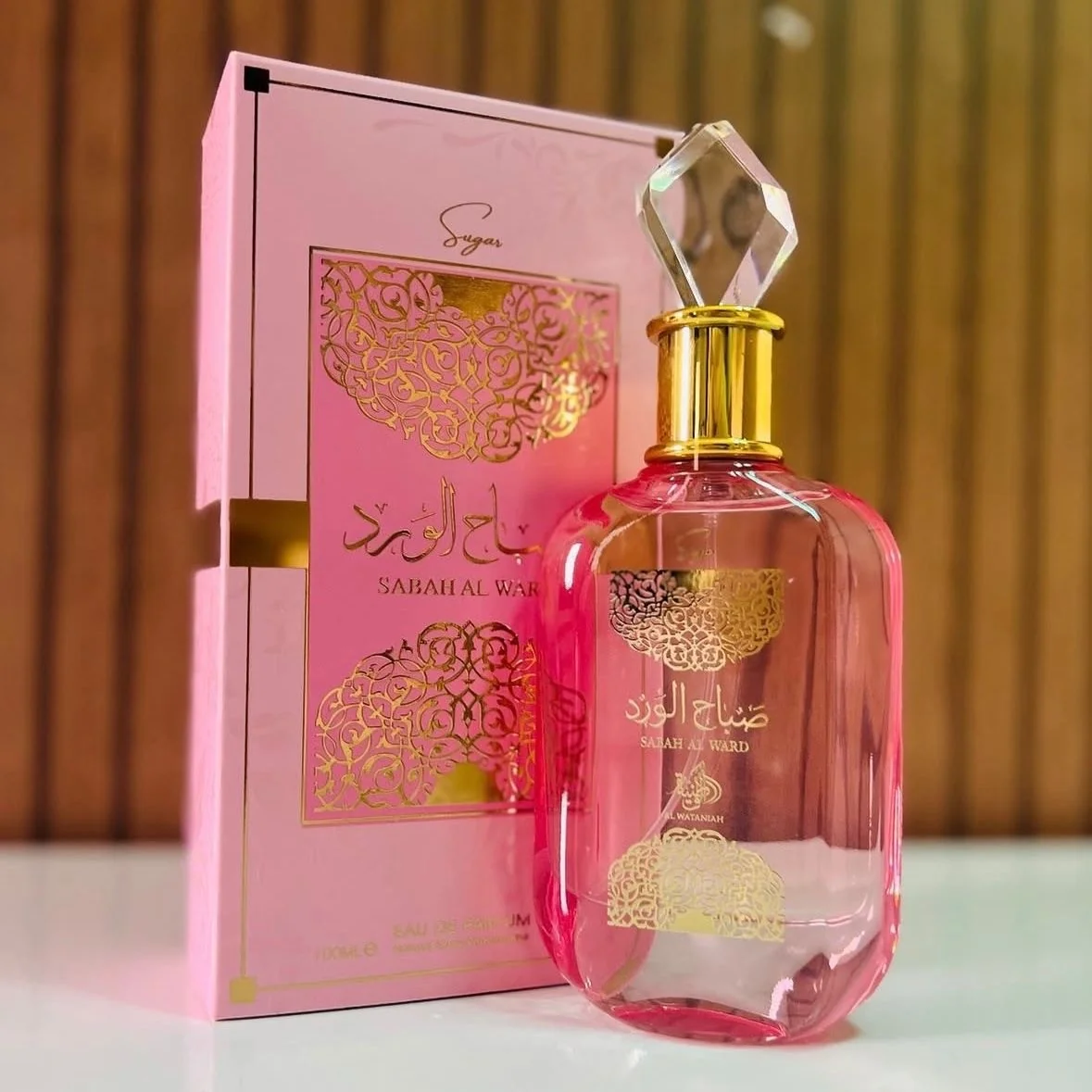 Perfume Árabe Sabah Al Ward Sugar Feminino 100ml