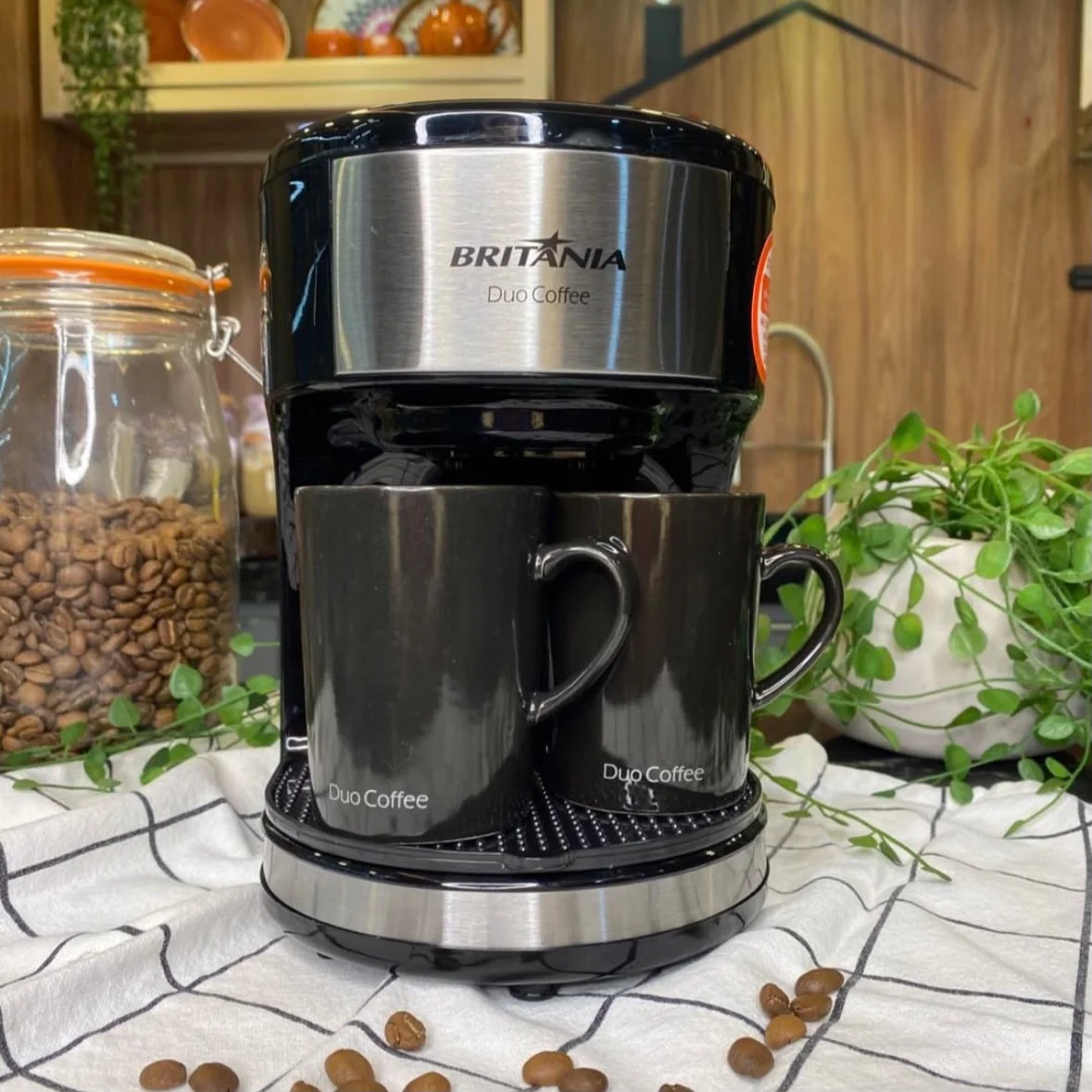Cafeteira Duo Coffee 450w 2 Bicos Britânia 220v