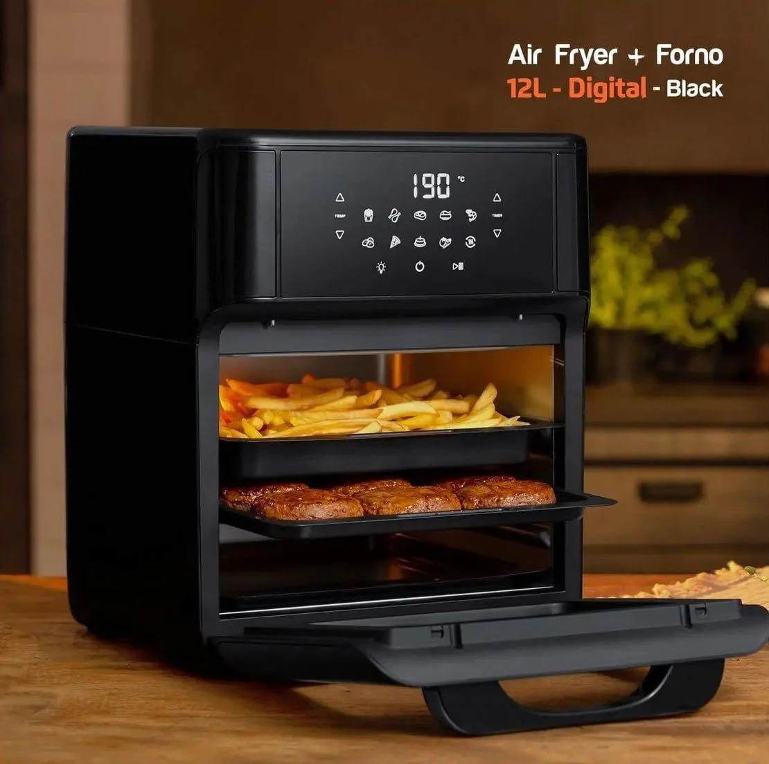 Fritadeira Elétrica Forno Oven 12 Litros Mondial 127v