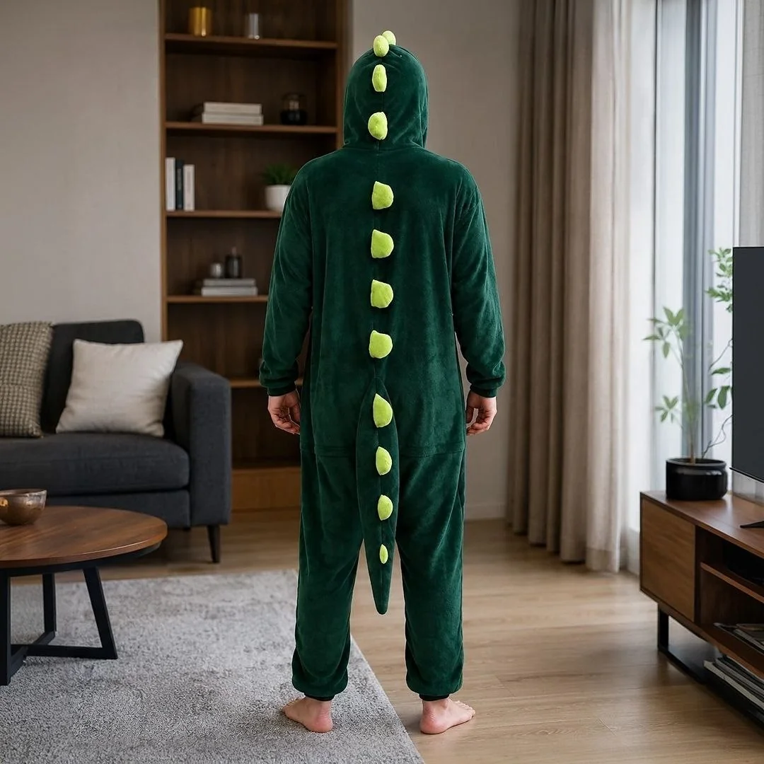 Roupão Dinossauro Unissex Adulto