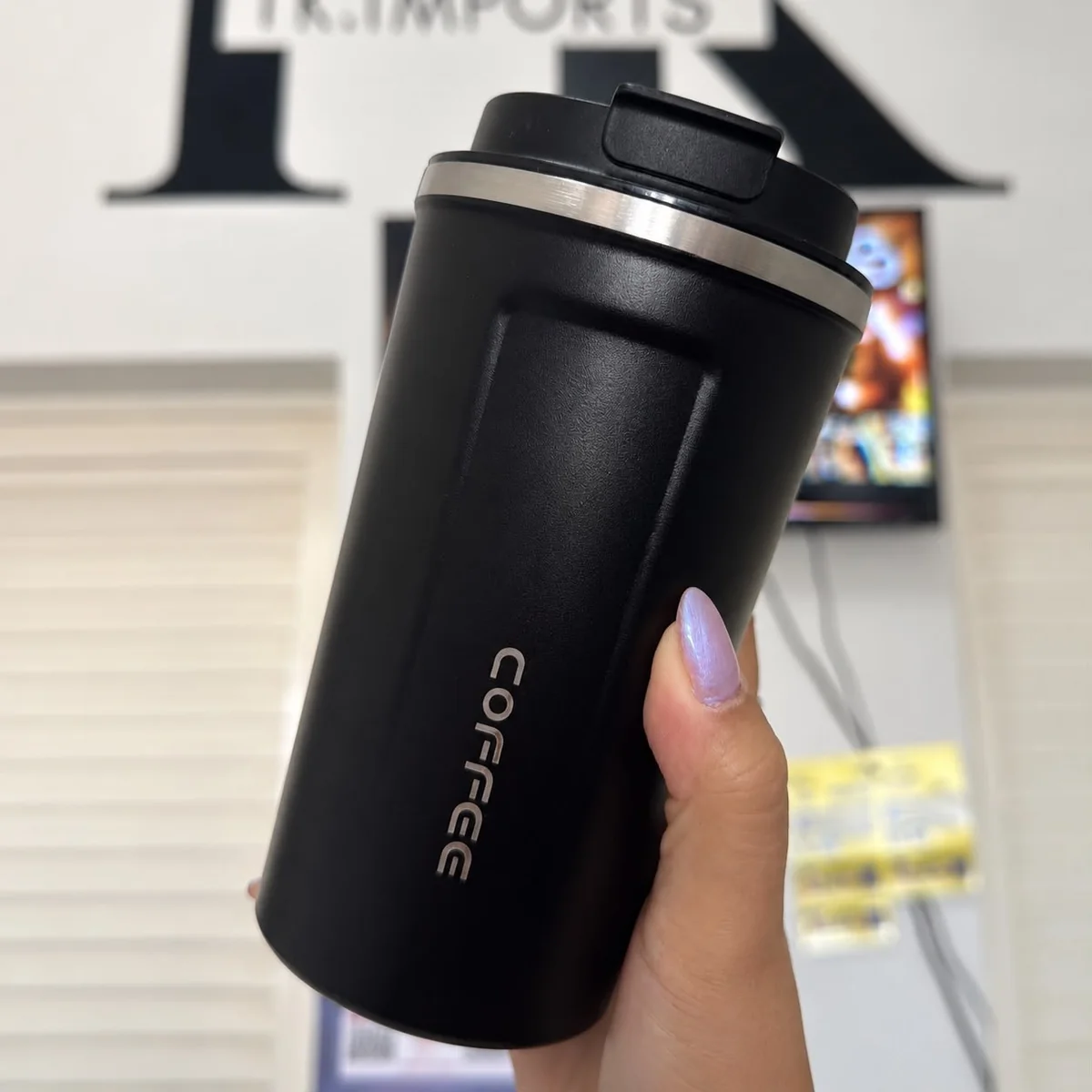 Copo Térmico Inox Café Chá Anti-vazamento Vacuum 500ml