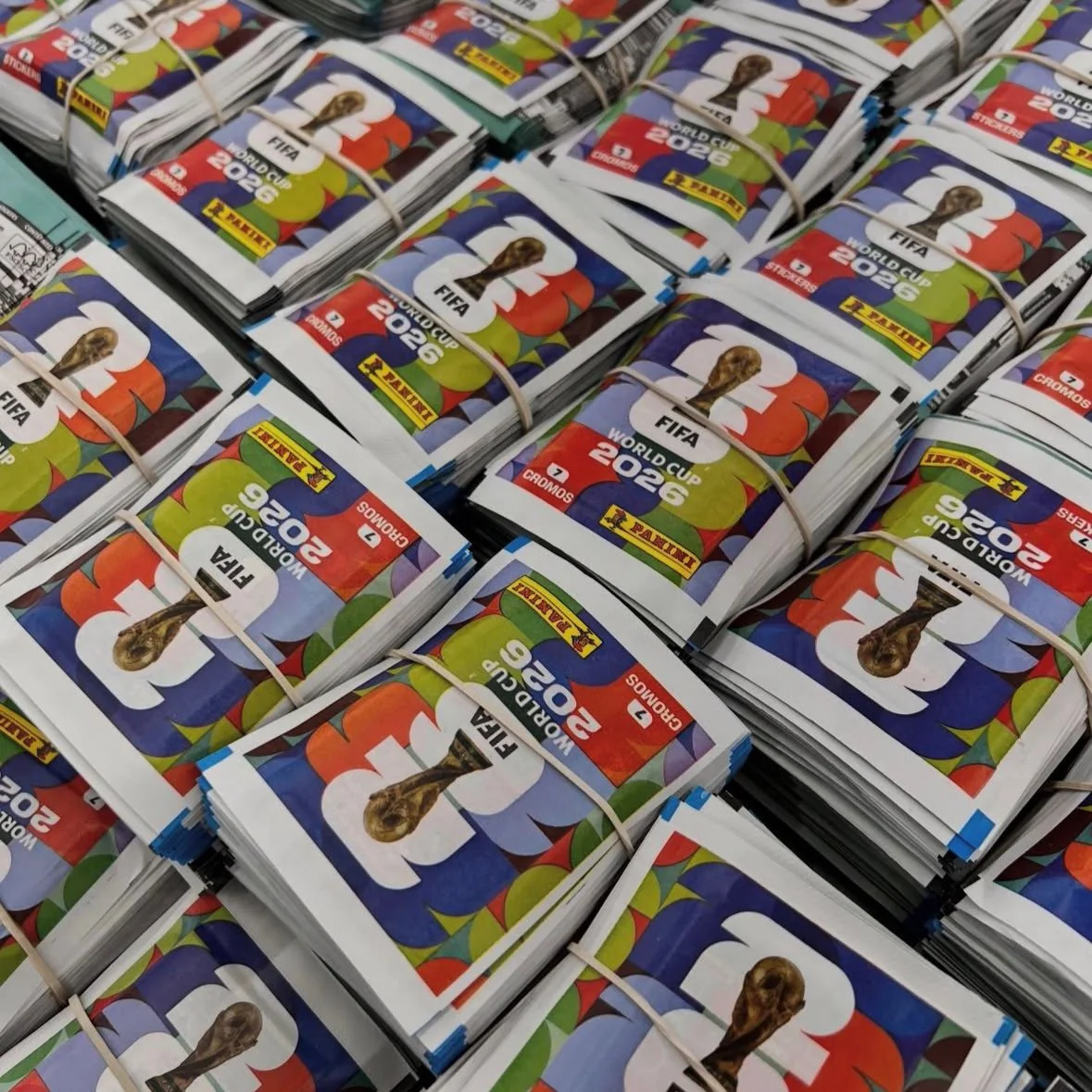 Kit 252 Figurinhas Do Álbum Copa Do Mundo 2026- 36 Envelopes