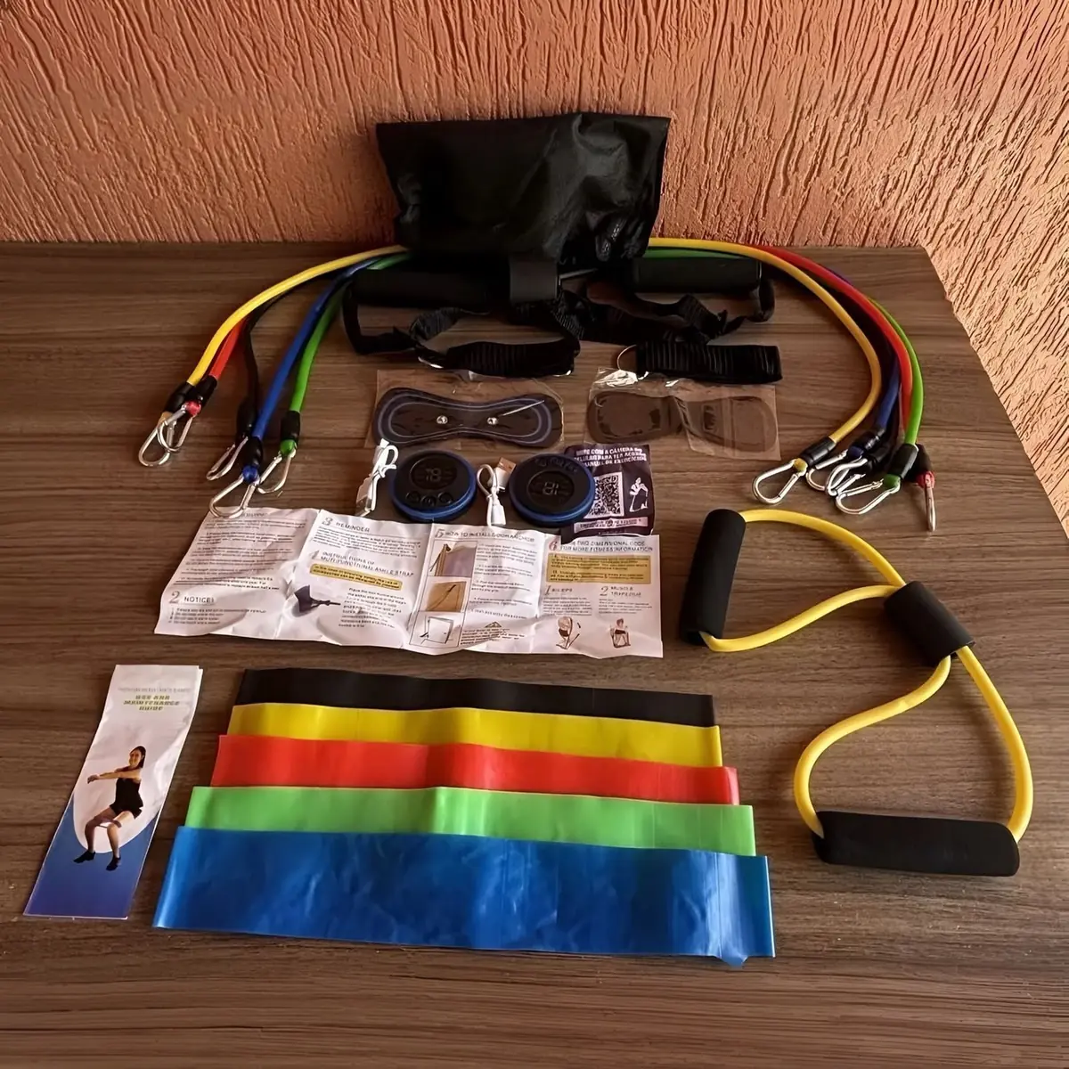 Kit 20 Itens Esportivos Para Treino Em Casa