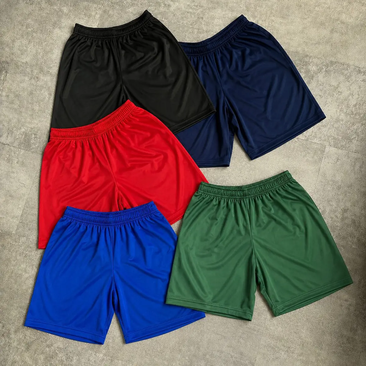 Kit 5 Shorts Sport Academia Futebol