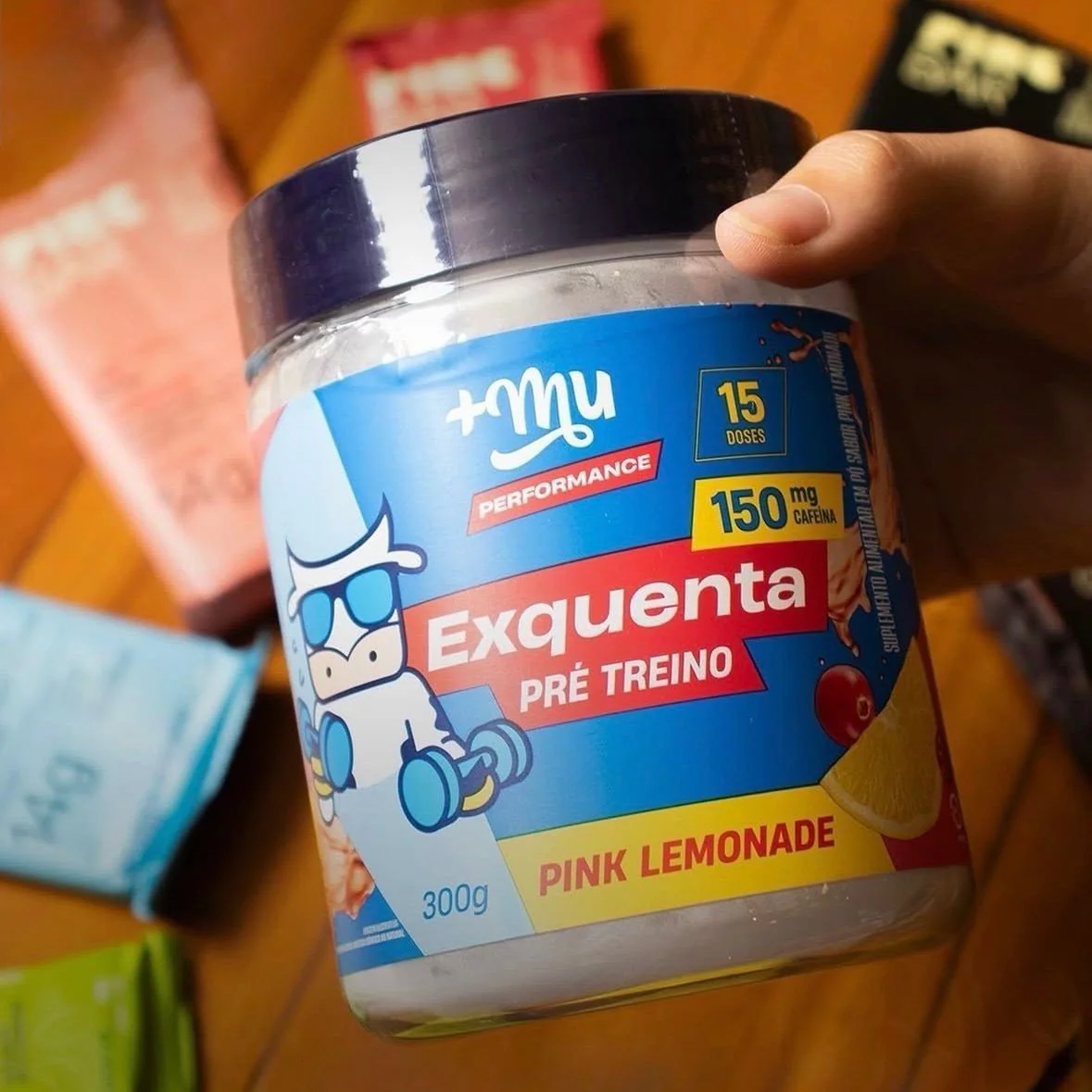 Pré Treino +mu Exquenta 300g