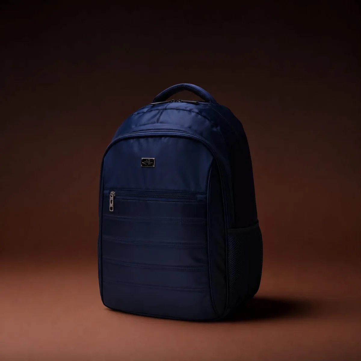 Mochila Urbana Polo King Azul Liso