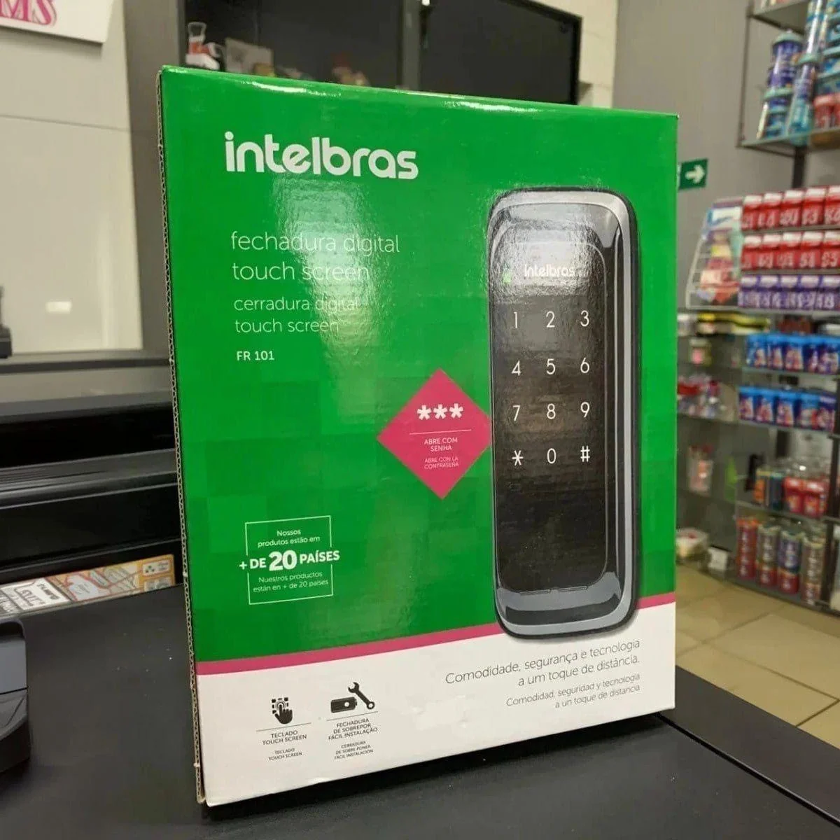Fechadura Digital Intelbras Fr 101