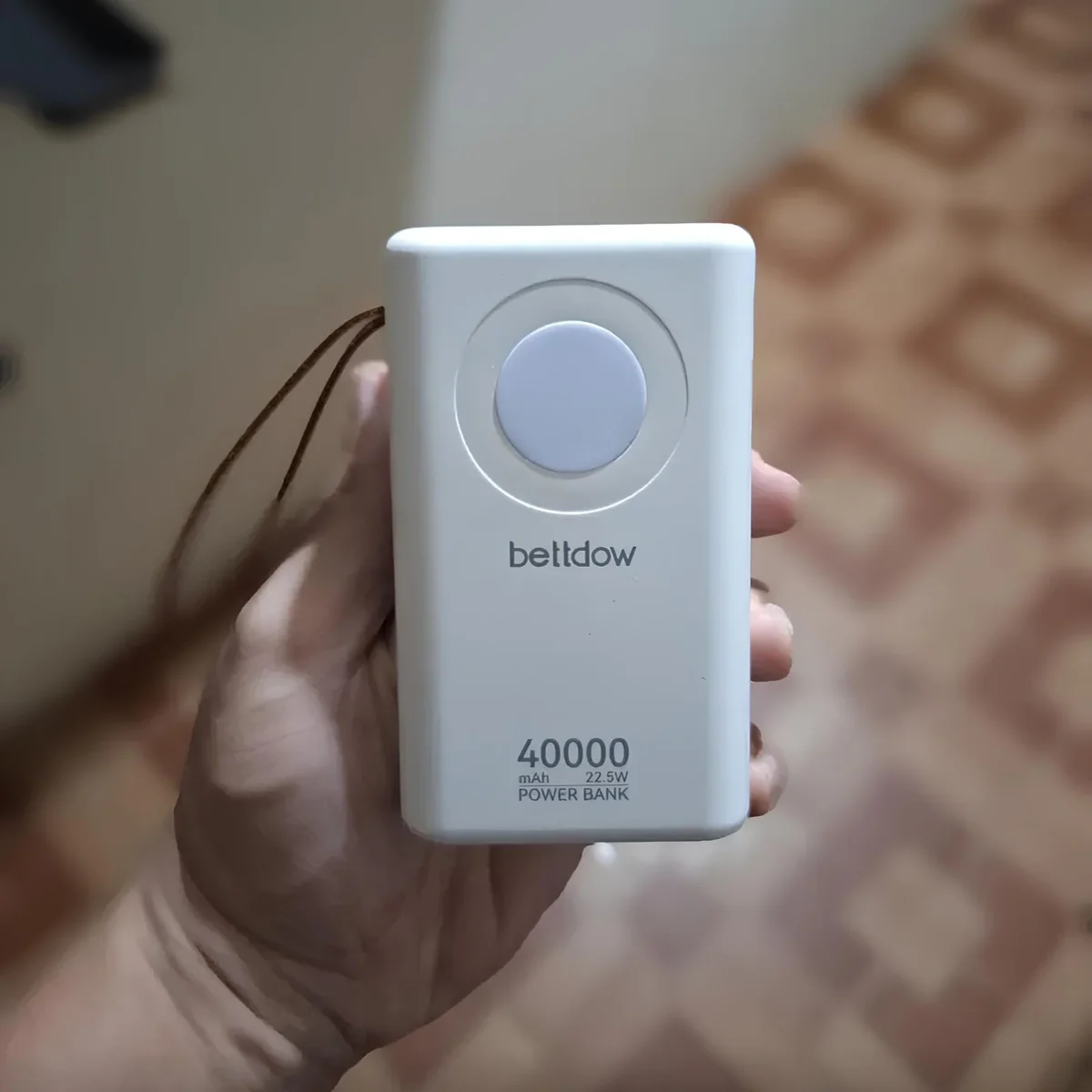 Powerbank 40000mah Carregador 22.5w Portátil Carga Rápida (2 cores)