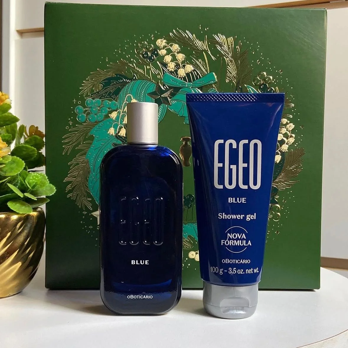 O Boticário Kit Presente Egeo Blue