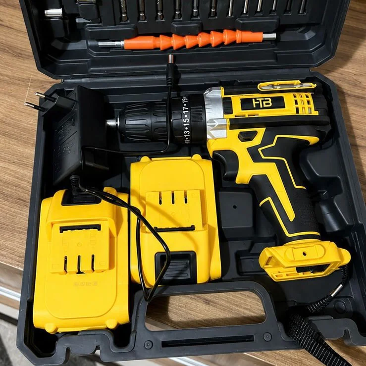 Parafusadeira Furadeira 48v Profissional 2 Baterias