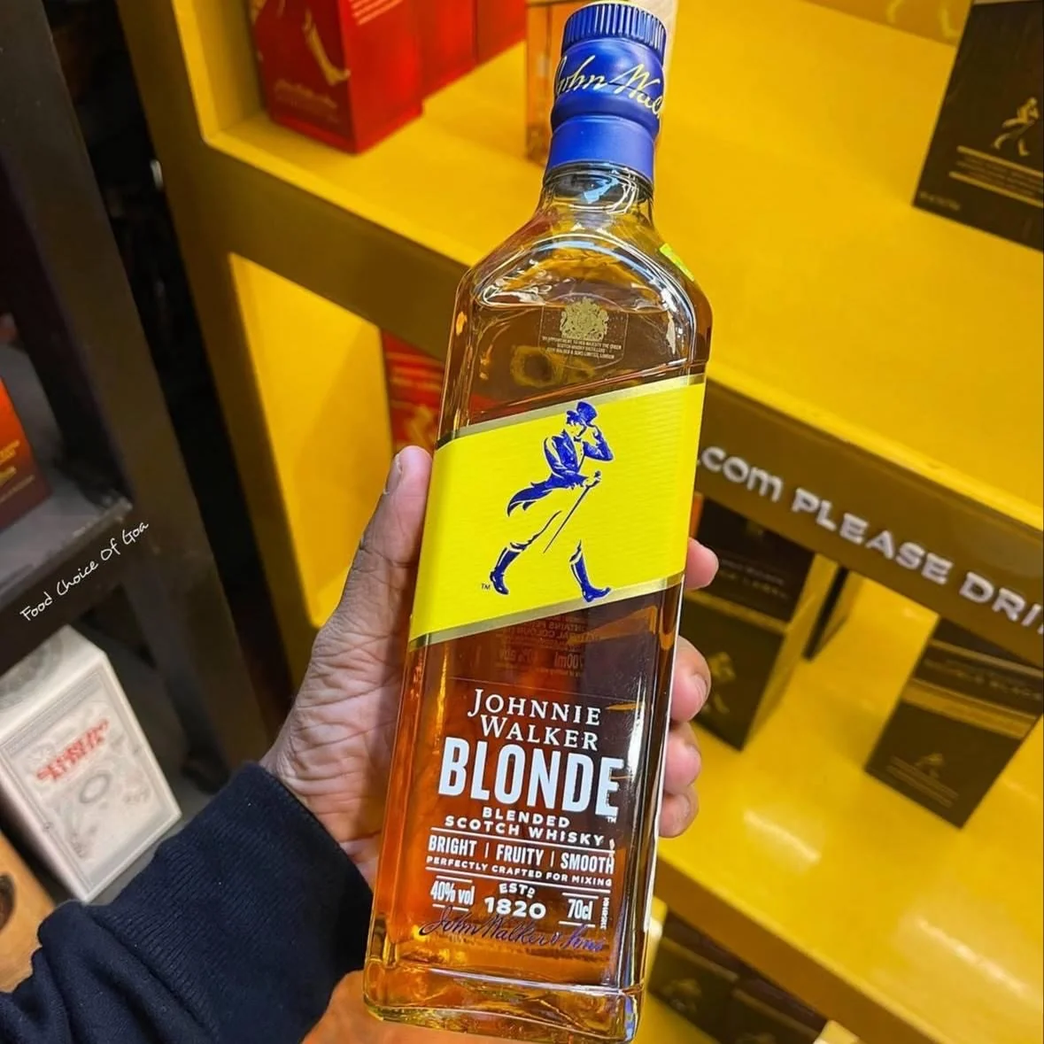 Whisky Johnnie Walker Blonde 750ml