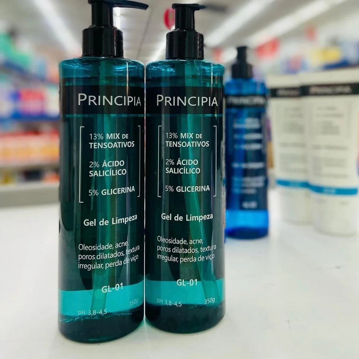 Princípia 2 Gel de Limpeza Facial Gl-01 350g