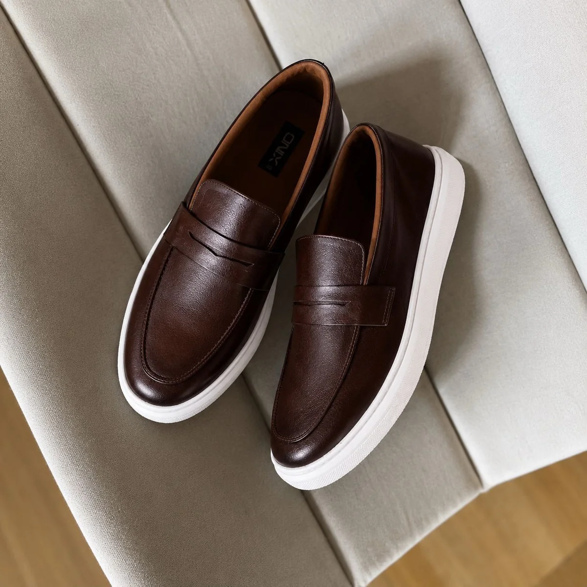 Sapato Loafer Mocassim Couro Comfort Luxo