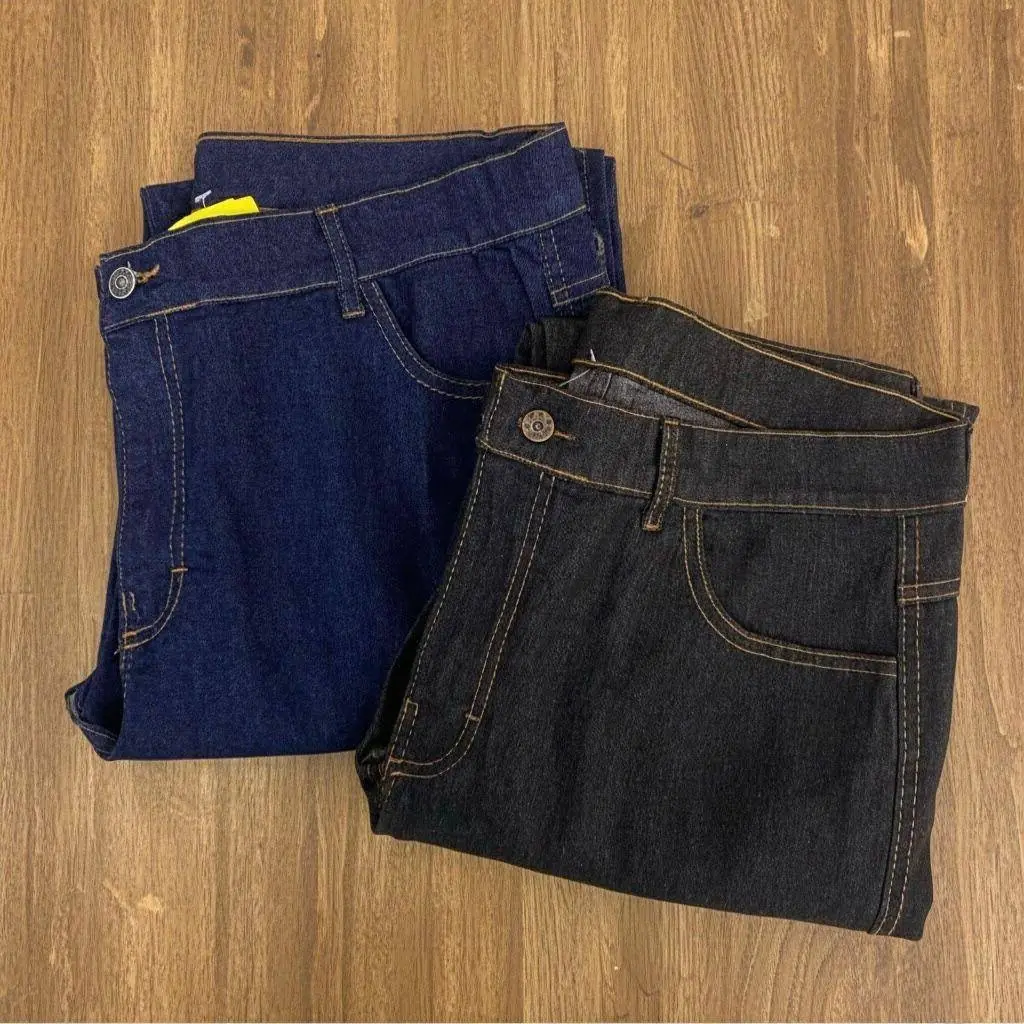 Kit Com 4 Calças Jeans Lycra