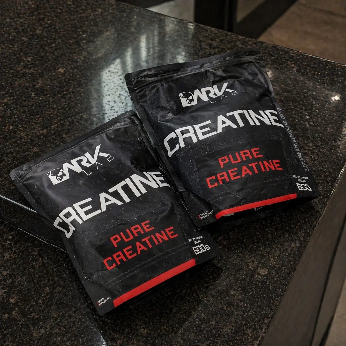 2x Creatina Monohidratada Pura 600g Dark Lab