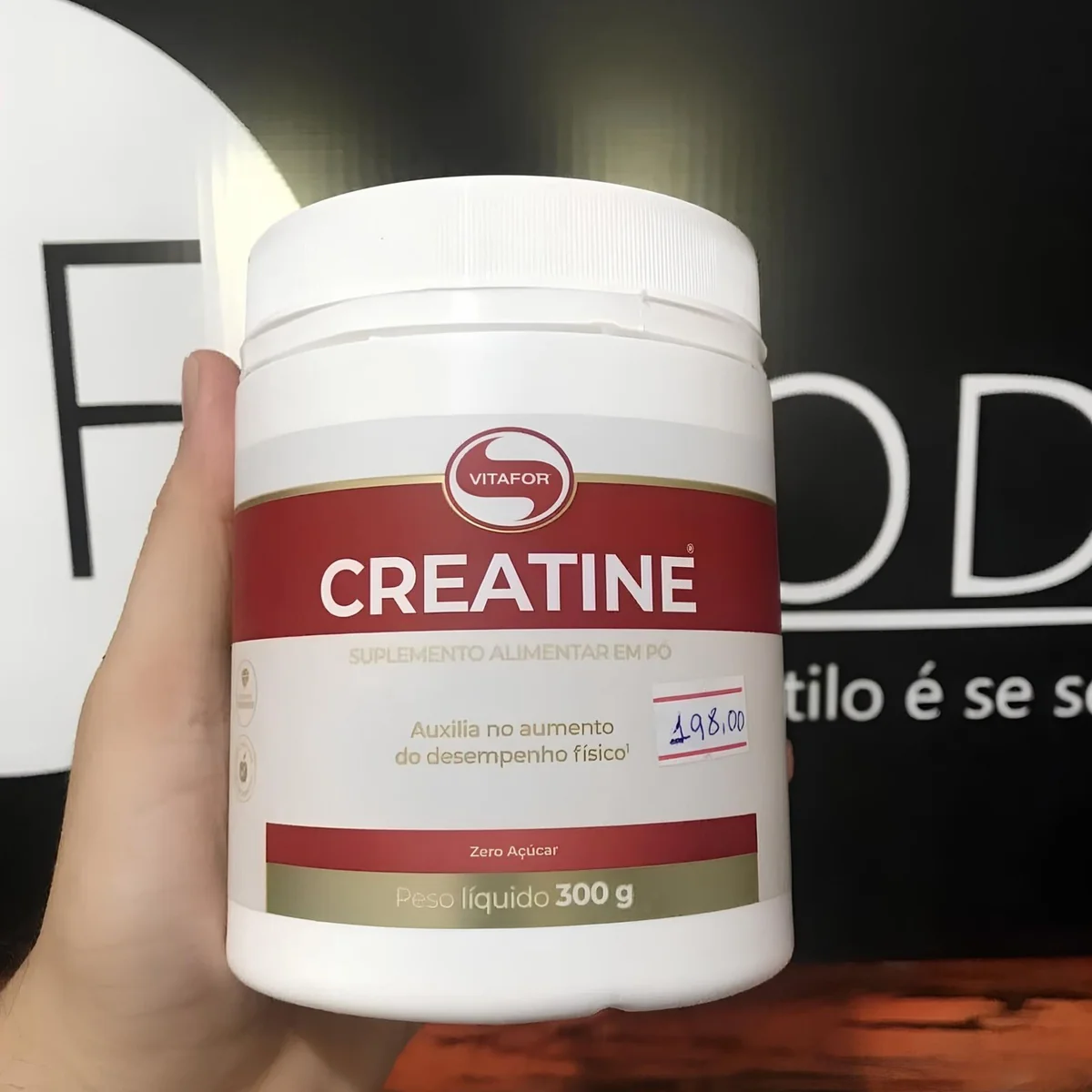 Creatina Monohidratada Vitafor 300g