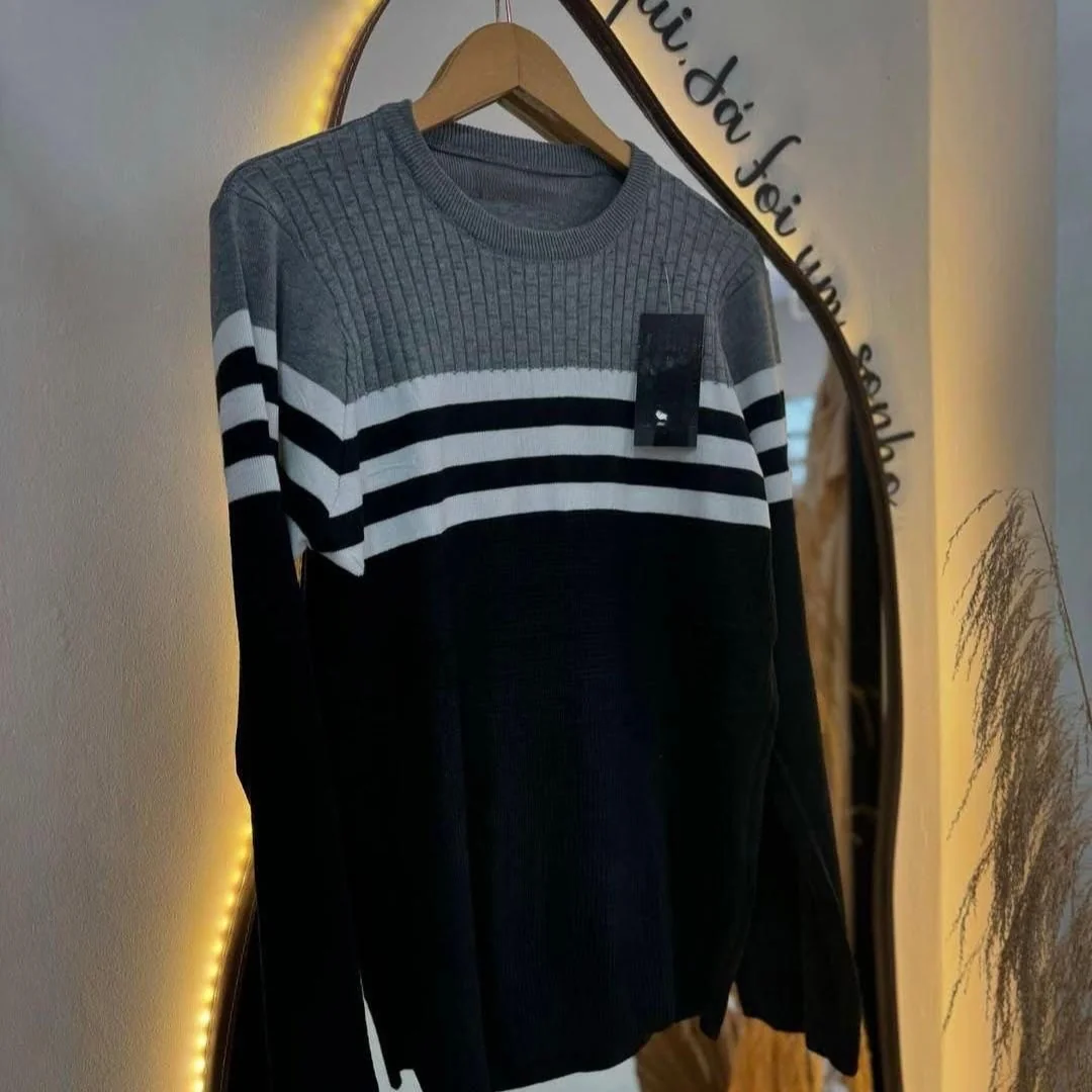 Suéter Tricot Listrado