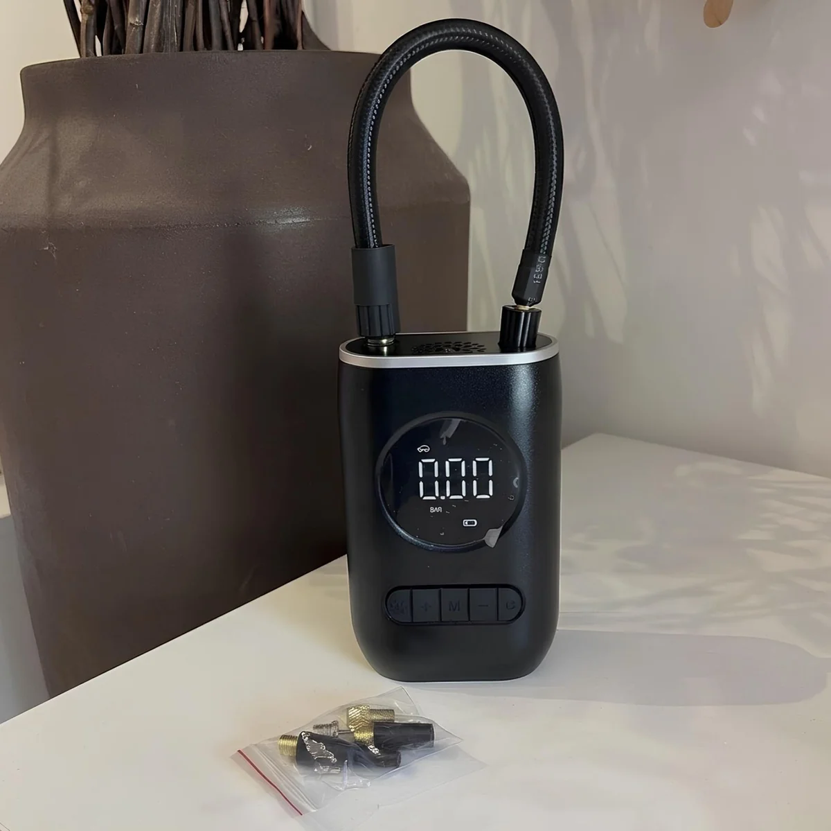 Calibrador De Ar Digital Para Pneu Portátil