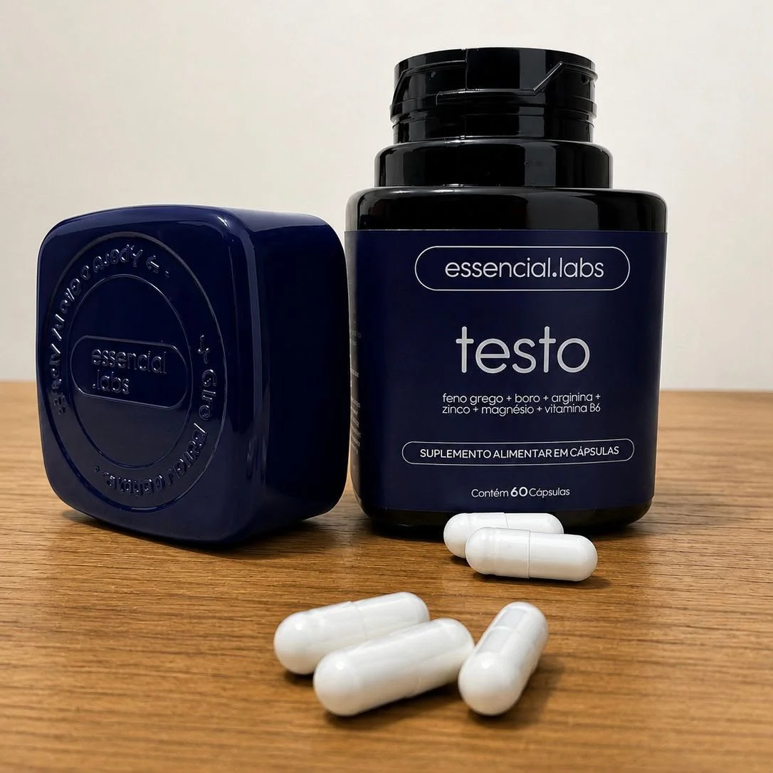 Testo Essencial - Precursor da Testosterona 60caps