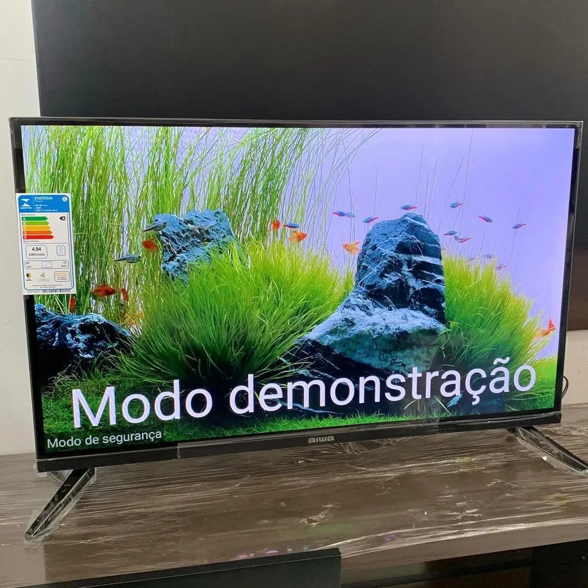 Smart Tv Aiwa 32 Android Hd Borda Ultrafina Hdr10 Dolby Áudio