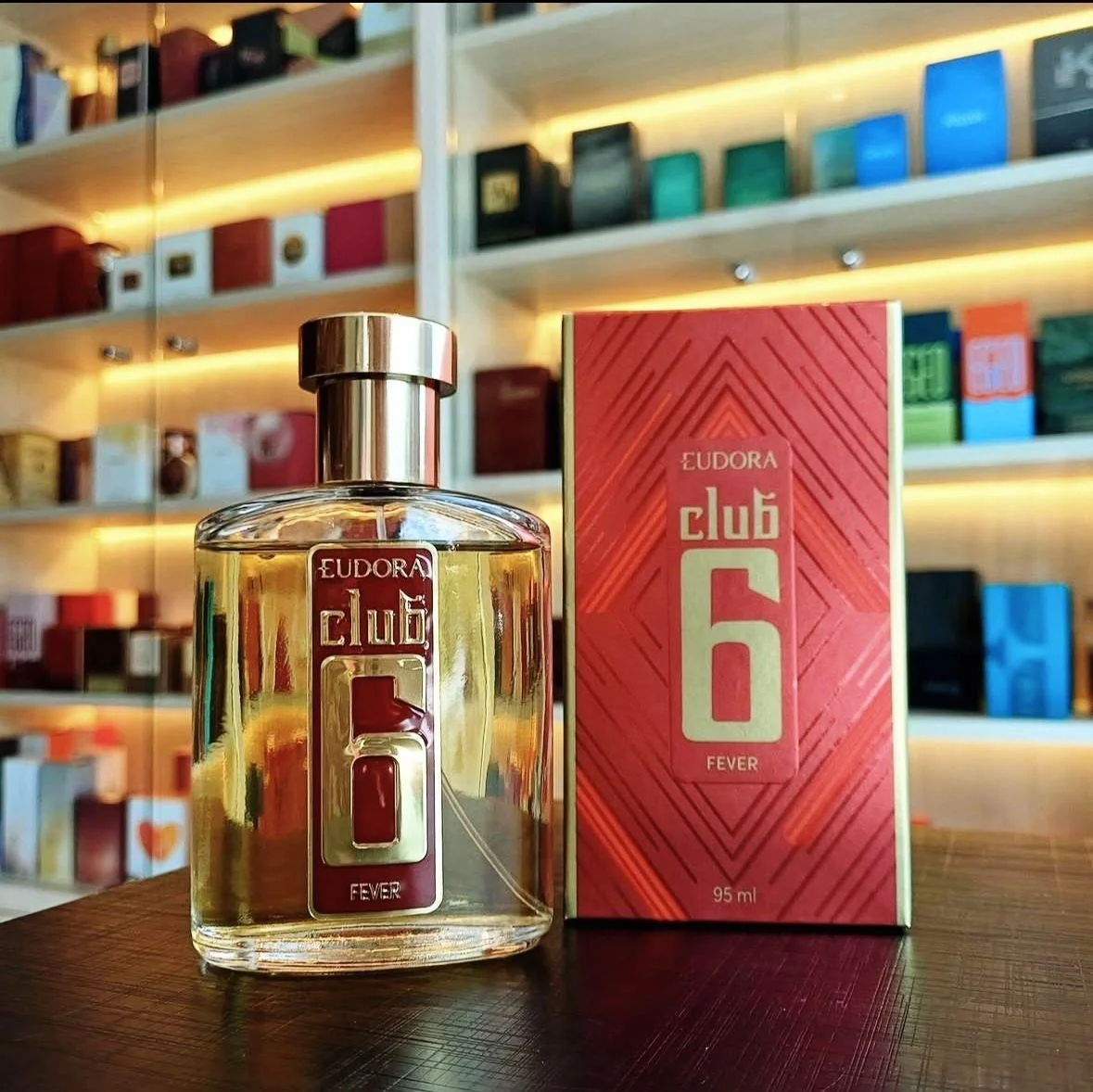 Colônia Club 6 Fever 95ml - Eudora