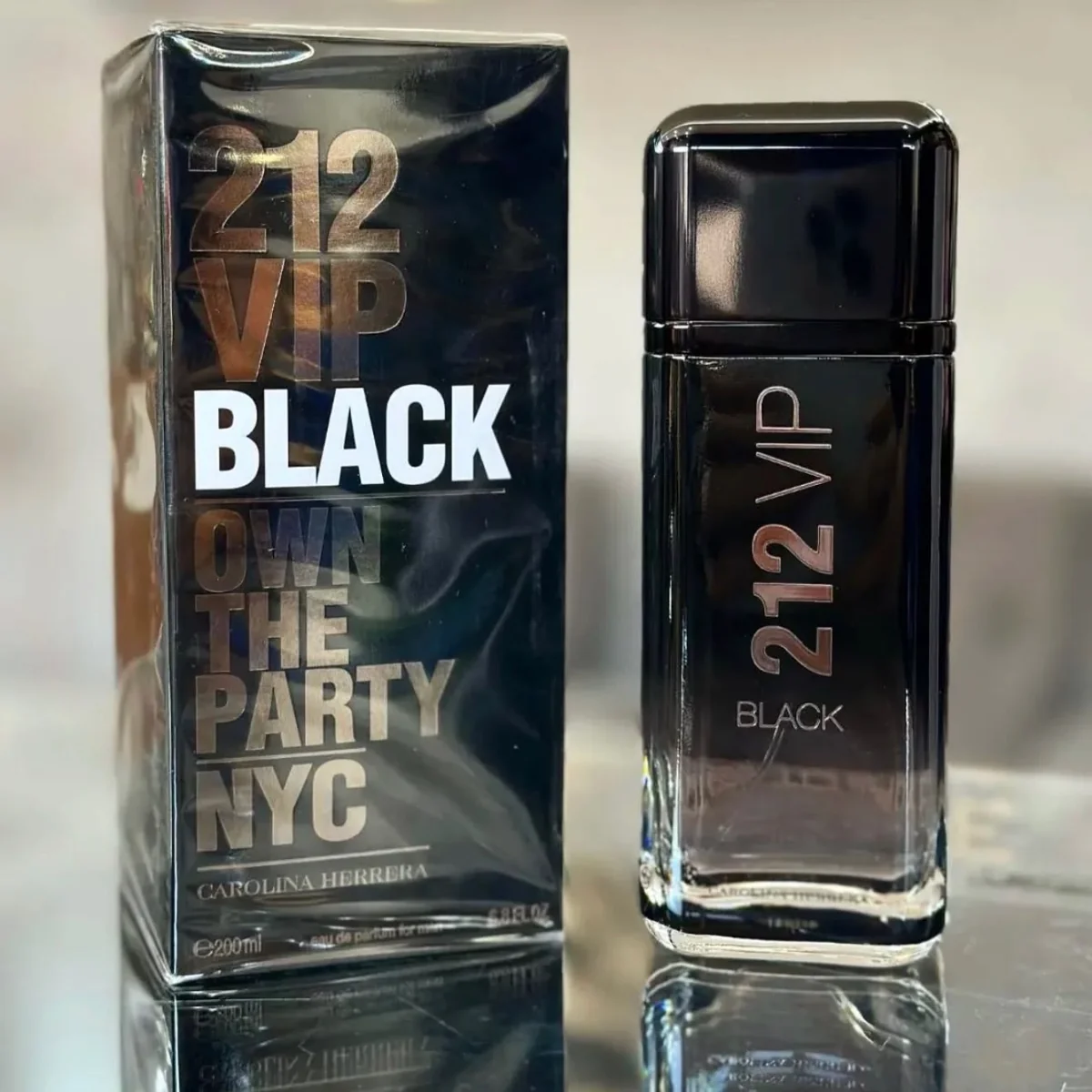 Perfume 212 Vip Black EDP 200Ml