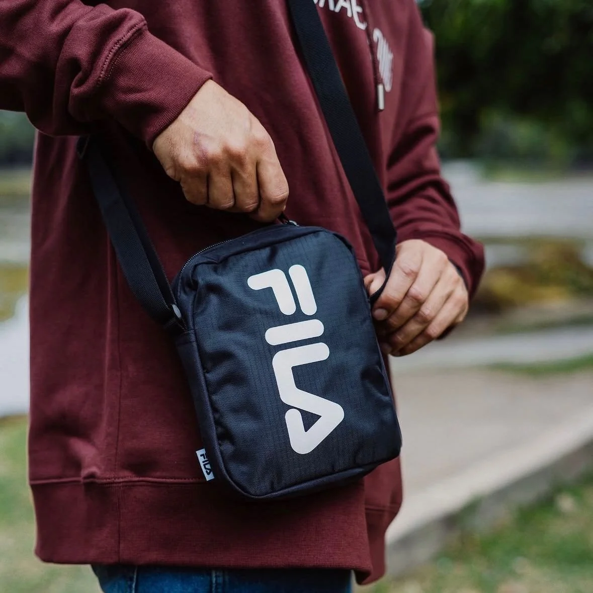 Bolsa Lateral Unisex Fila