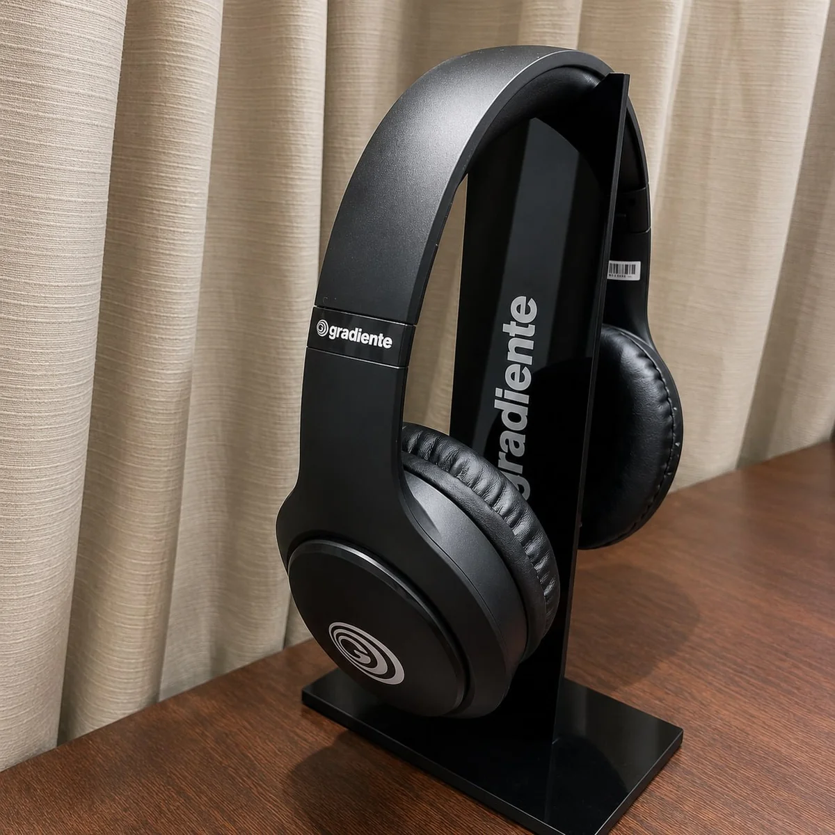 Fone De Ouvido Headphone Bluetooth 5.3 Sem Fio Gh633bt Gradiente Dobrável Com Microfone Cor Preto