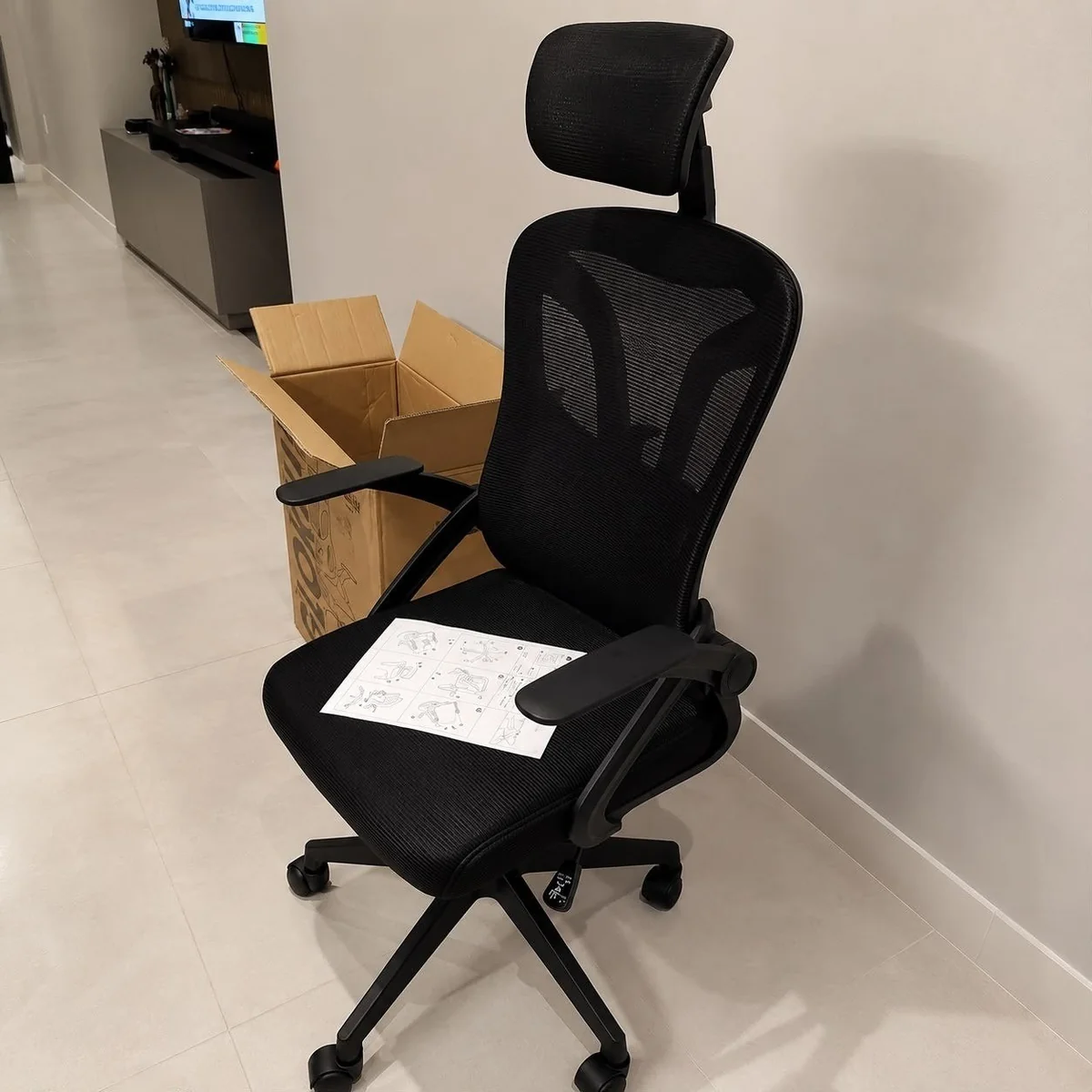 Cadeira De Escritorio Ergonomica Glorious Marqs