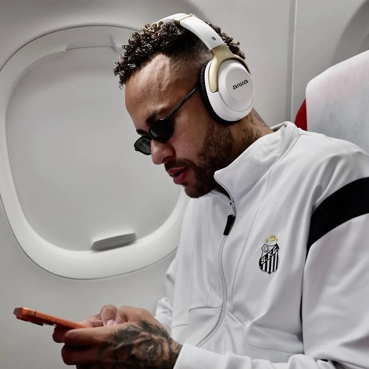 Fone De Ouvido Headphone Neymar Jr. Aiwa Edição Limitada