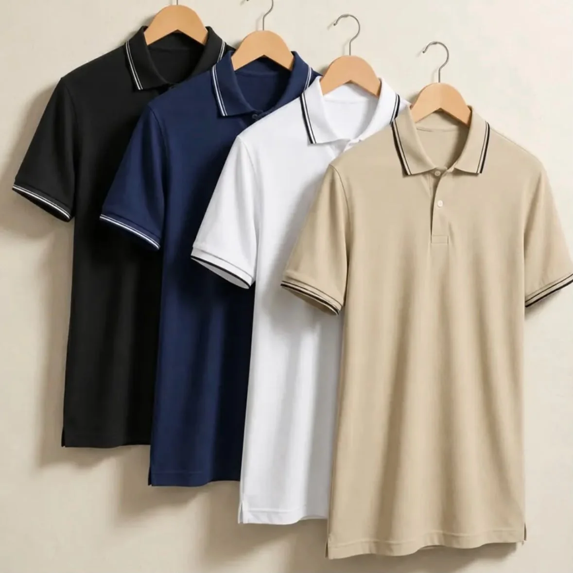 Kit 4 Camisa Gola Polo Piquet