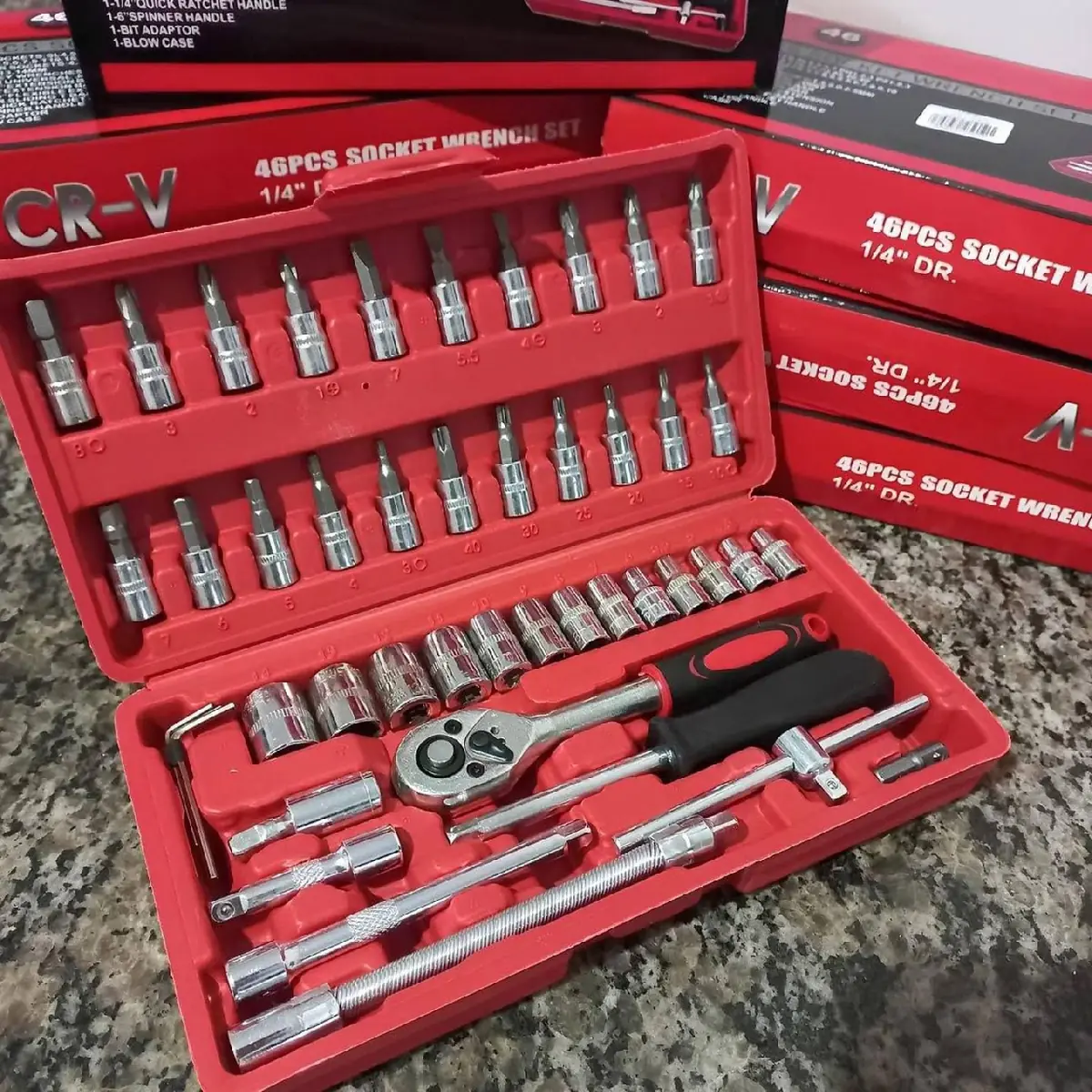 Kit Ferramentas Quicko 46 Peças