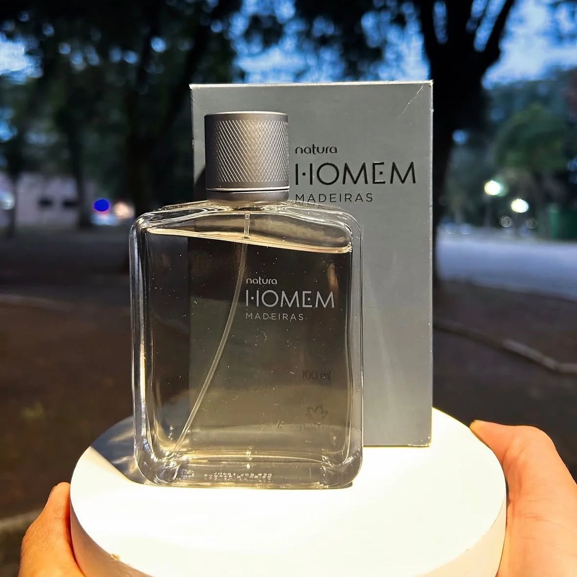 Perfume Natura Homem Madeiras Desodorante Colônia 100 Ml