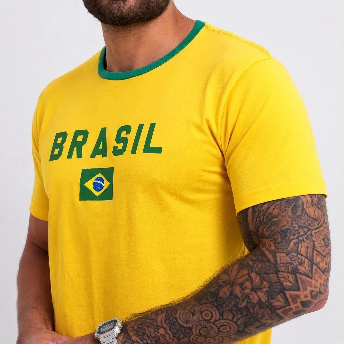 Camiseta Do Brasil Masculina
