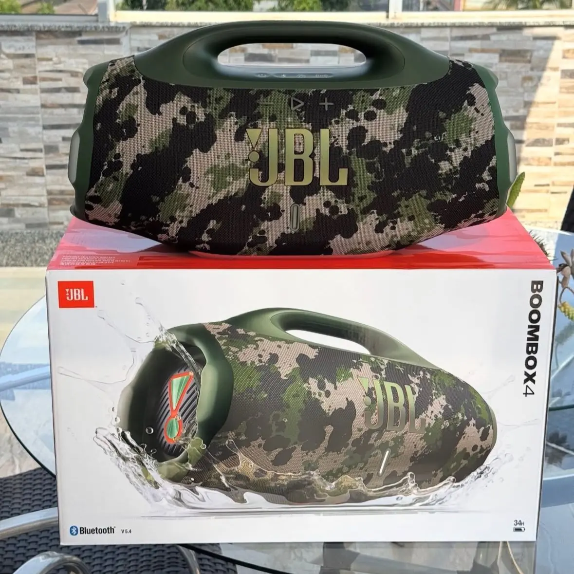 Caixa De Som Boombox 4 Camuflado