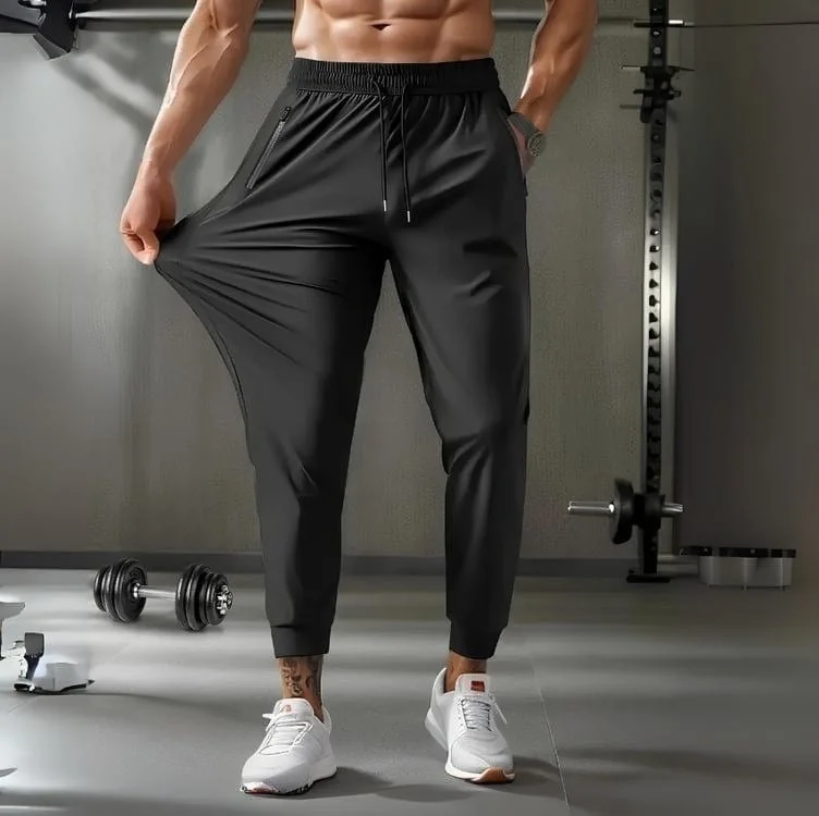Calça Tactel Jogger Academia Slim