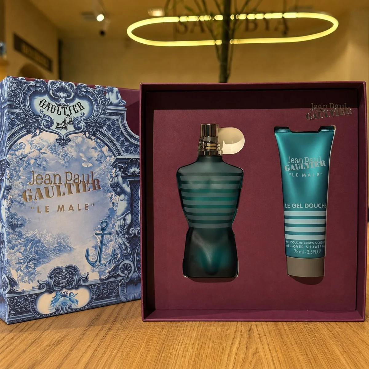 Kit JPG Le Male Edt 75 Ml + Gel De Banho 75 Ml