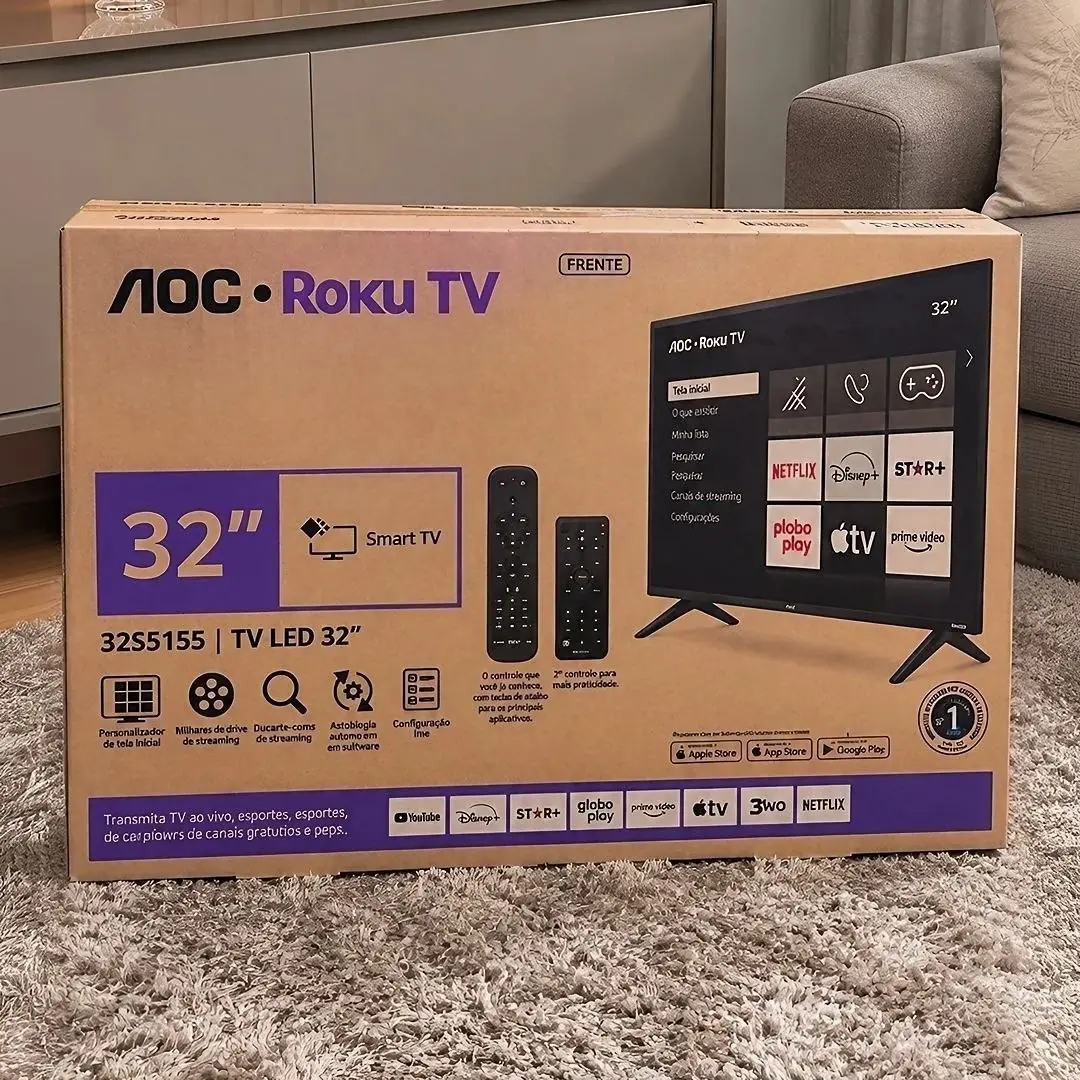 Smart Tv Aoc Dled 32 Roku Tv
