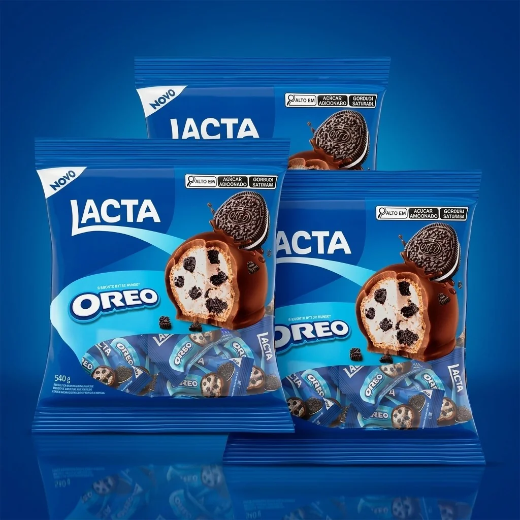 Kit 3 Chocolates Lacta Oreo 540g