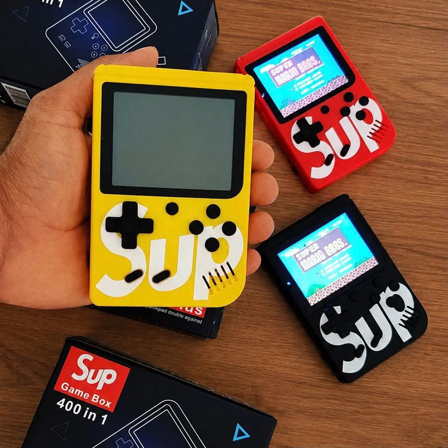 ￼Mini Console Retro Sup Game Box Portátil 400 Jogos
